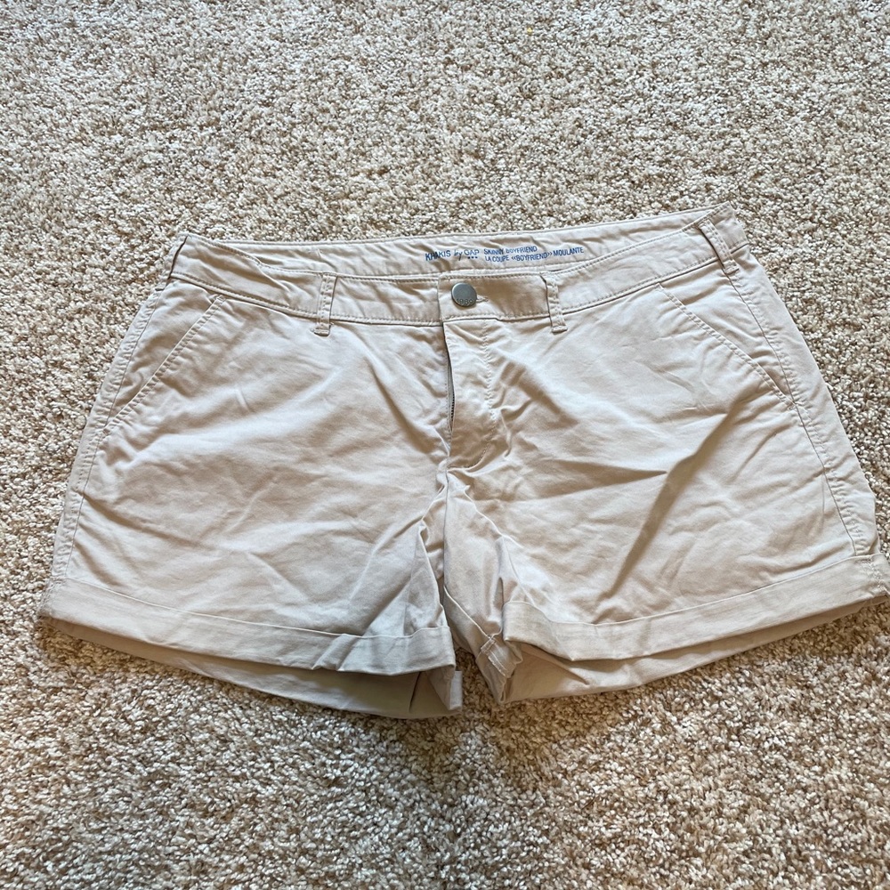 Gap skinny boyfriend khakis women’s cargo shorts